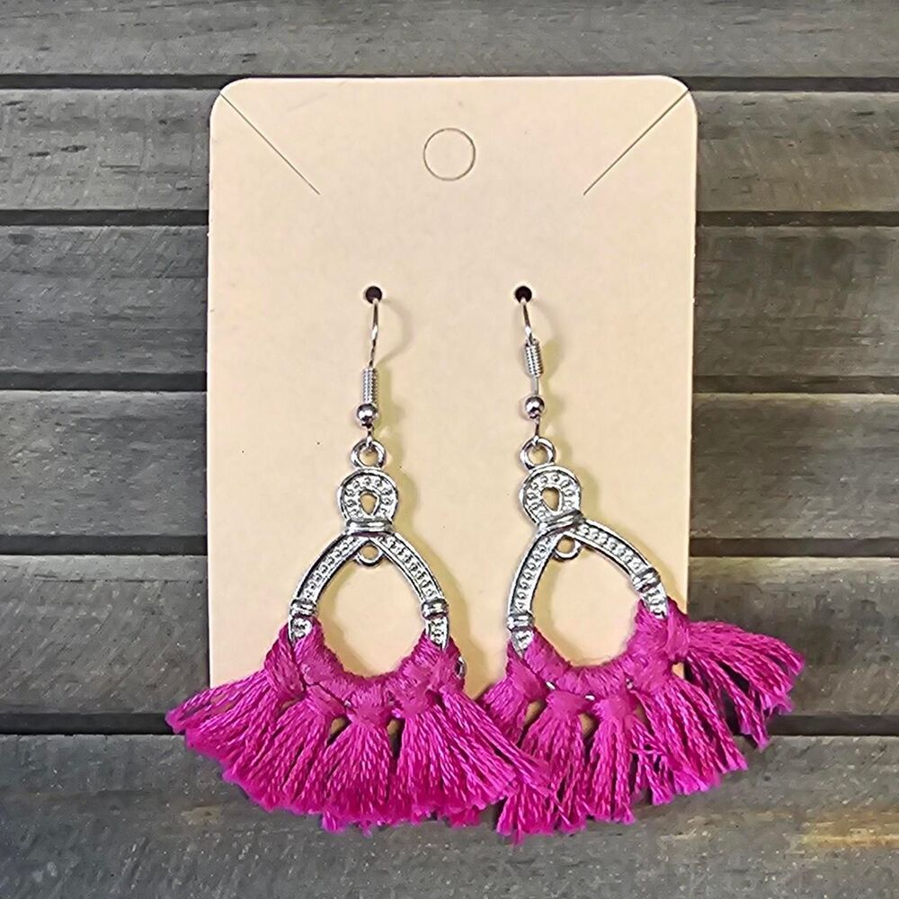 No-brand Women's Pink and Purple Jewellery